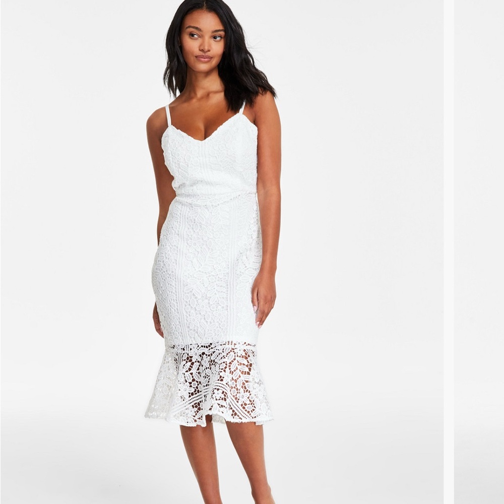 Siena Studio White Lace Midi Dress NEVER WORN